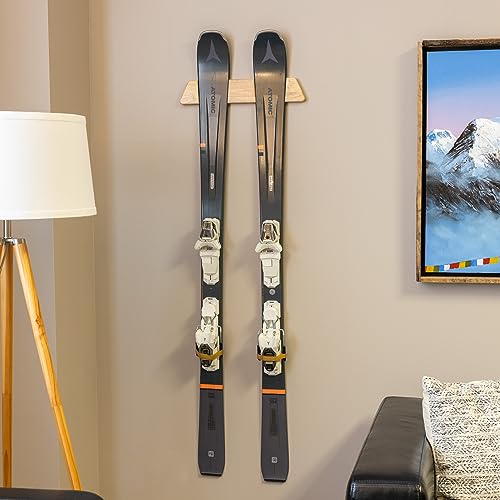 Storeyourboard 06786 Minimalist Wood Ski Rack thumb #4