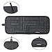 OCDLIVERER Grid Electronic Organizer and Car Sun Visor Organizer,13.3 in x 5.5 in, with Upgraded Elastic for Sunglass, Cables and Travel Gear Organizer(Elastic, Black)