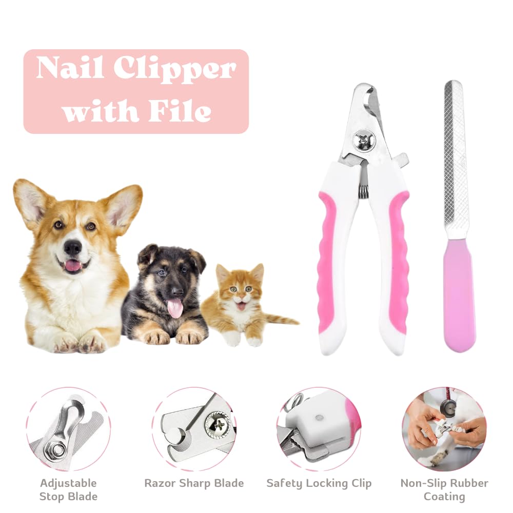 PupLuxe Puppy Starter Kit | Pink 22 Piece Great for Dog Training A Welcome Gift New First Time Owners and Experience Bundle - image 3