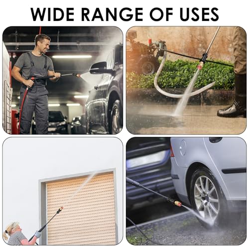 Pressure Washer Gun Adapter with 1/4'' Quick Connect Female, Nozzle Connector Accessories, Compatible with Karcher/Kärcher K Series K2, K3, K4, K5, K6, K7 High Pressure Washers,for Car, Yard Cleaning - Image 5