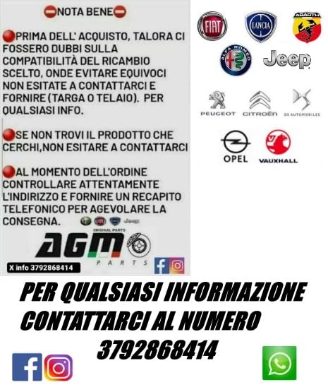 TUBO IDROGUIDA SERVOSTERZO COMPATIBILE CON : DUCATO 2.8 JTD 001341400080 AGM PARTS