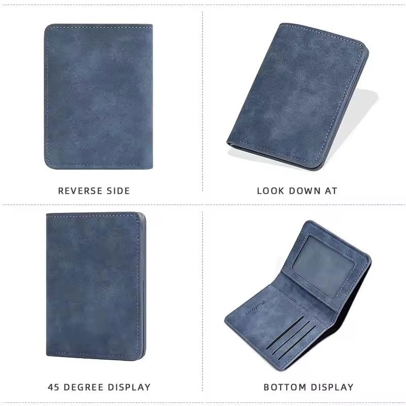 Slim Short Men Wallets Card Holder Male Holder Men Card Clips(D)2