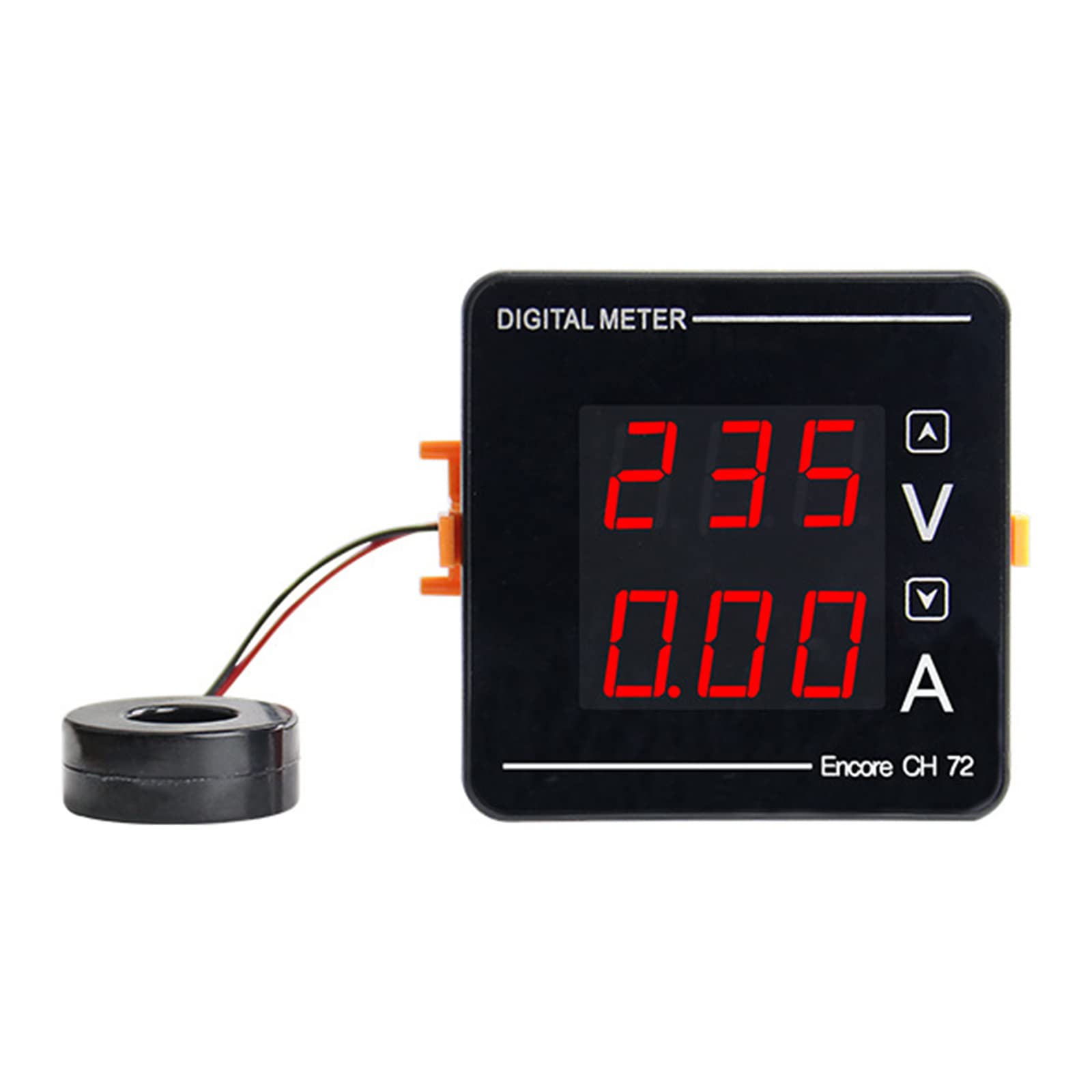 AC50-500V AC1-120A Digital Voltage Current Meter Gauge Voltmeter Ampermeter LED Display Meter Tester Detector Tester Embedded Mounting