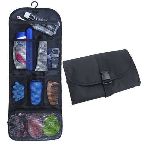 Toiletry Bag Cosmetic Bag Travel Organizer Bathroom for Women Makeup Men Shaving Kit with Hook Hanging