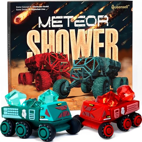 Queensell Meteor Shower – Board Game for Adults and Kids