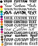 StanveR Personalized Vinyl Stickers Custom - Vinyl Name Sticker Personalized for Cups - Name Decals...