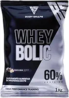 Whey Bolic 60% Whey Protein 1kg - Body Shape (Cookies)