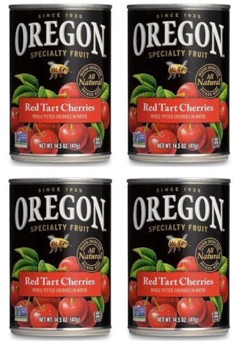 Oregon Pitted Red Tart Cherries in Water