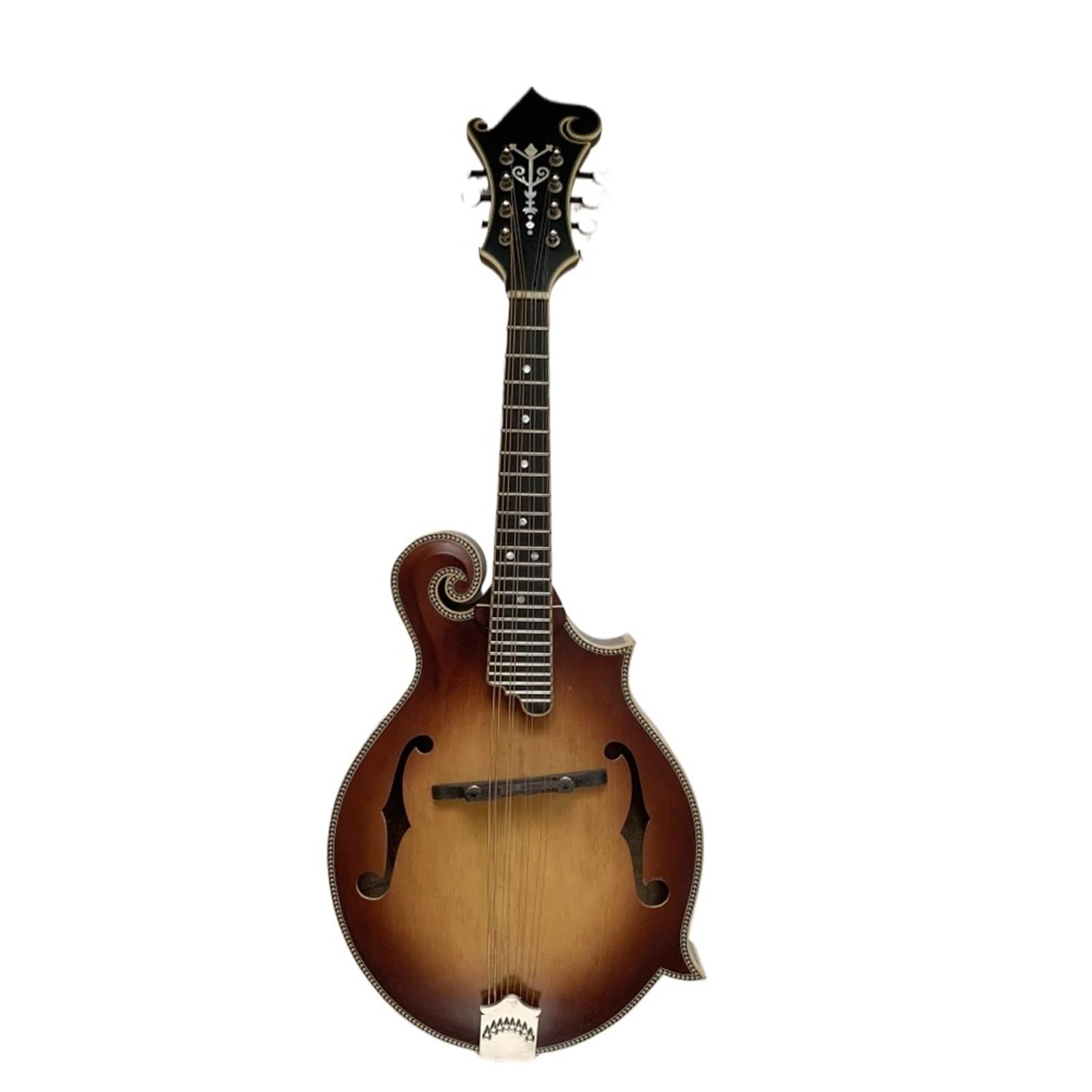 Mandolin Instrument Kit Spruce Veneer Handmade Mandolin Tiger Maple Back And Sides Mandolin
