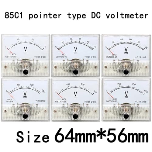 Voltmètre CC à aiguille 85C1 pour lecture précise des tensions 450V - 4