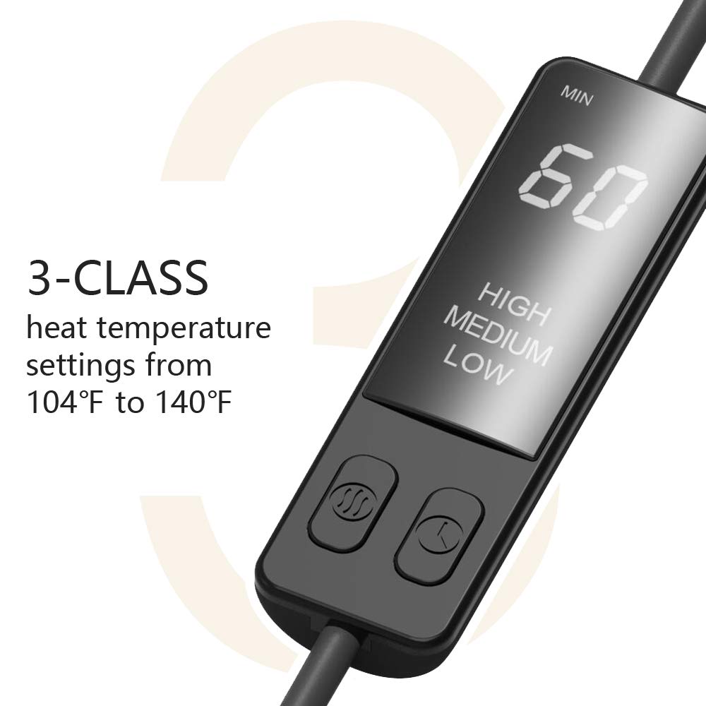 Heated Eye Mask, Steam Treatment for Dry Eyes, Warm Compress Moist Heat