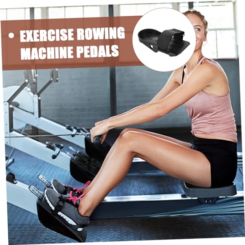 1Pair Versatile Flat Pedals for Machines Fitness Equipment for Home Use User Friendly Design for All Fitness Levels Minimized Joint Impact Engages Multiple4