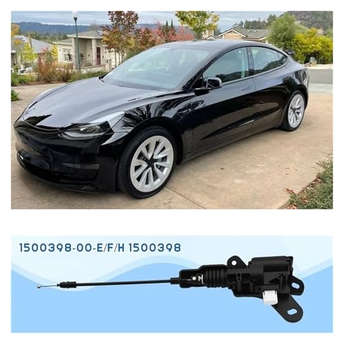 Câble déverrouillage capot bloqué solution pour serrure Tesla Model 3 Y 2021+ - 5