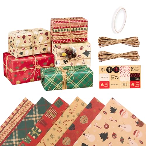 Juego de papel de regalo