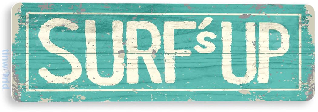 Amazon.com: TIN SIGN Surf