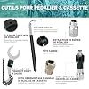 DURATECH Kit d'Outils de Réparation pour Vélo 31 pièces avec Mallette Pratique, Ensemble d'Outils de Vélo Portable pour la Réparation des Pneus, des Chaînes et du Pédalier #5