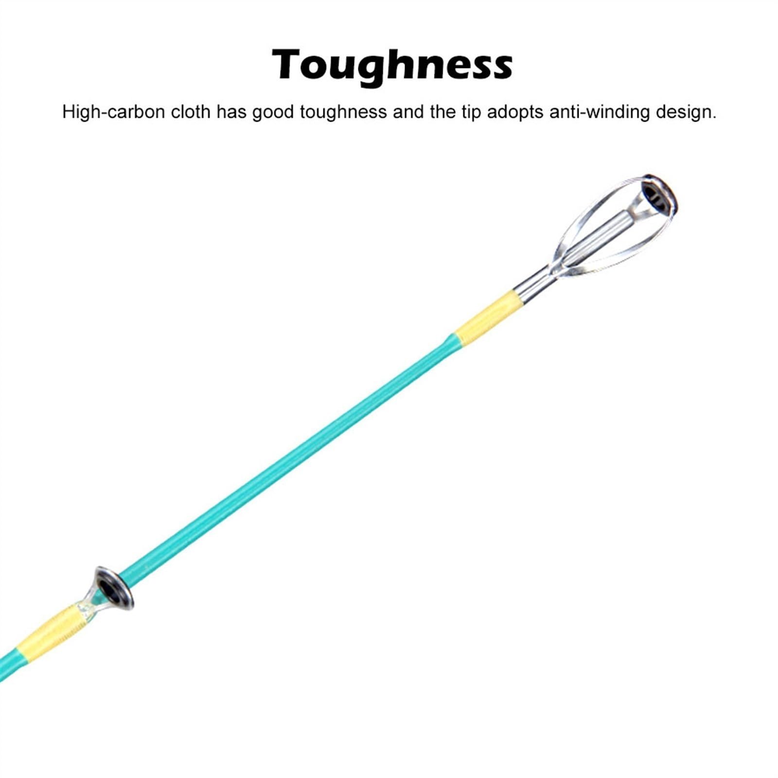 Canna da pesca leggera 1,8 m canna da pesca in carbonio WT 5-12g Linea Casting Spinning Rod Attrezzatura da pesca per carpa, trota d'acqua dolce acqua salata Panfish Rod