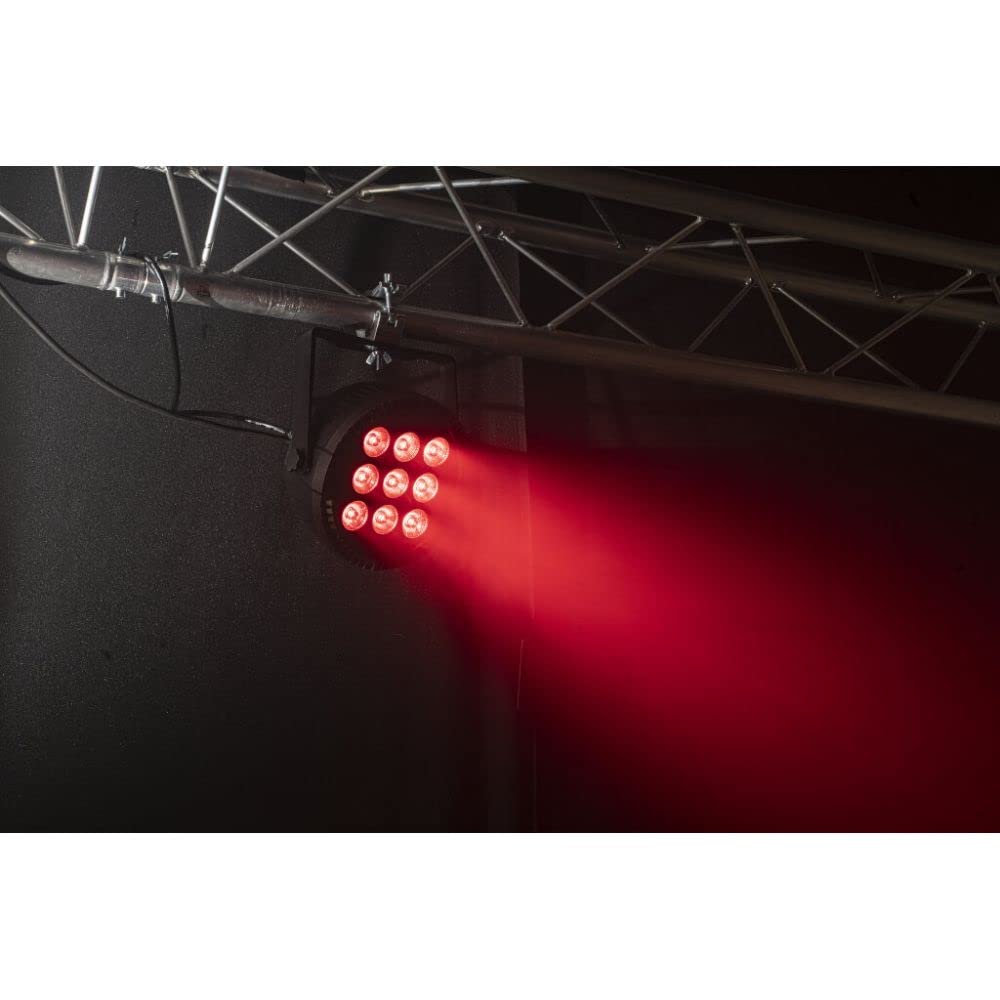 Ibiza - Projecteur Par 9 LED RGBW 6W THINPAR-9X6W-RGBW
