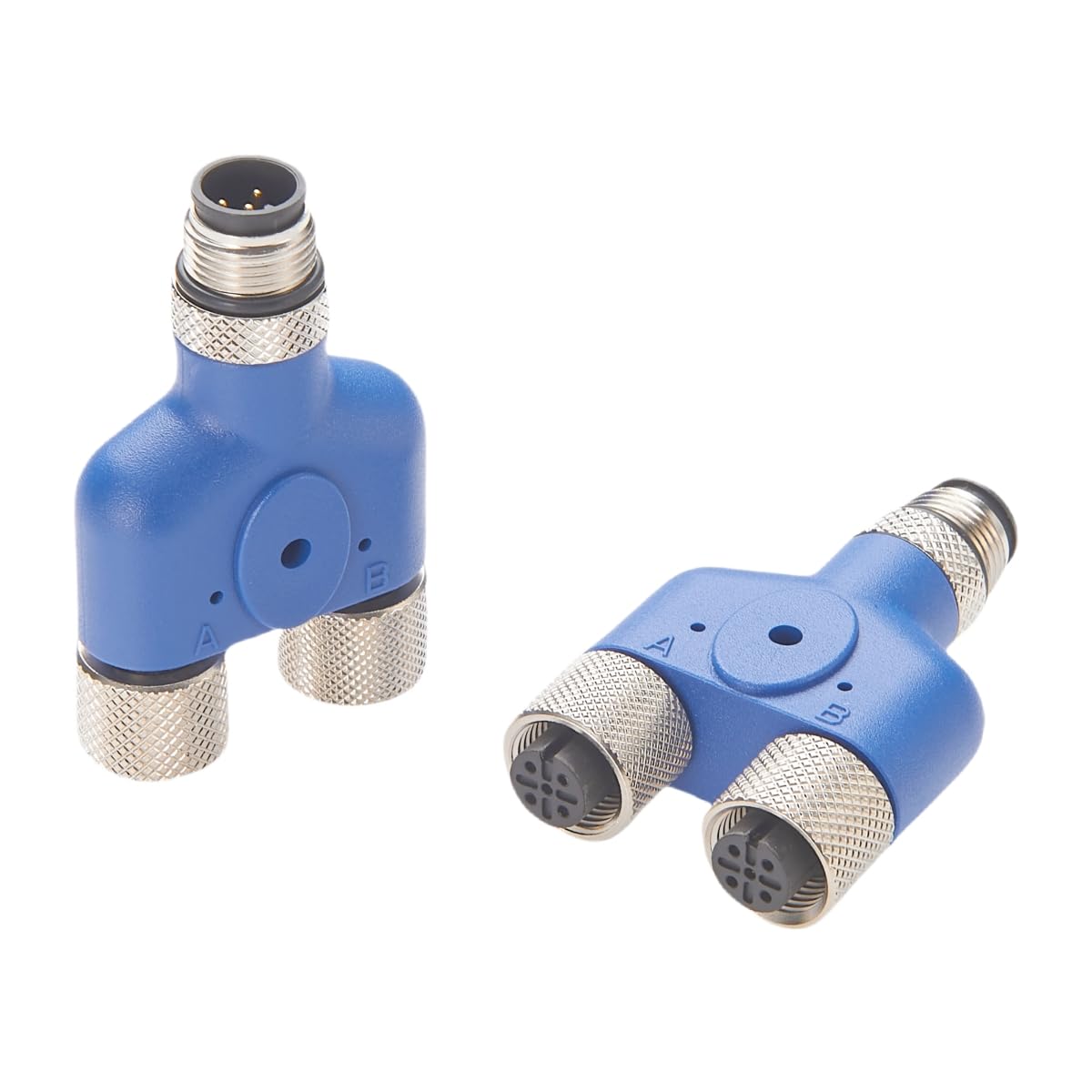 NMEA 2000 Multipuerto M12 Y Splitter Adaptador IP67 Impermeable N2K 3 Vías M12 5Pin A Código Macho a Hembra Sensor Conector Circular para CAN Bus CANOpen Actuador