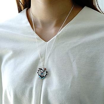 【ズニ族】太陽神 スターリングシルバー ブローチ&ペンダントトップ 作家物 Amazon.co.jp: ブルーコーン インディアンジュエリー ペンダント