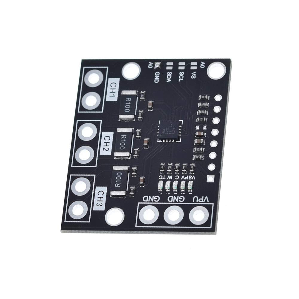 electronic components INA3221 Triple-Channel Module, High-Side Measurement, Shunt and Bus Voltage Monitor with I 2C- and SMBUS-Compatible Interface