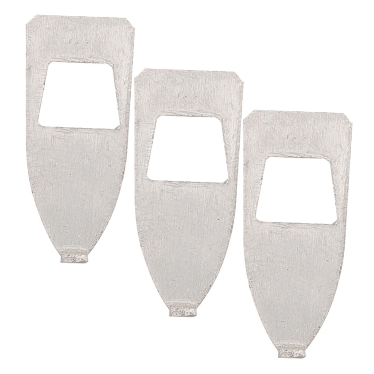 Holibanna 3Pcs Cello Bow Tips Metal Fittings for String Instruments Durable Replacement Parts for Accurate Play for Music Schools and Teachers