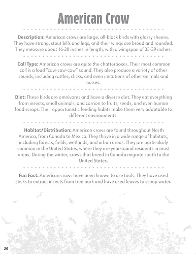 Image of Great Coloring Book of North American Birds: 144 Info-Packed Pages to Color & Learn (Design Originals) Realistic Wild Bird Designs and Fun Facts on Perforated Pages - Songbirds, Waterfowl, and More
