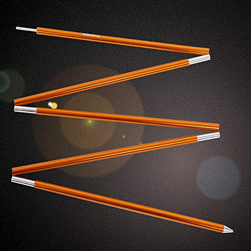 Luifel Frame Stick, Geanodiseerd Arbeidsbesparende Hoge Sterkte Sunshelter Rod Flexibele Aluminiumlegering Met Elastisch Koord voor Wandelen - Image 4