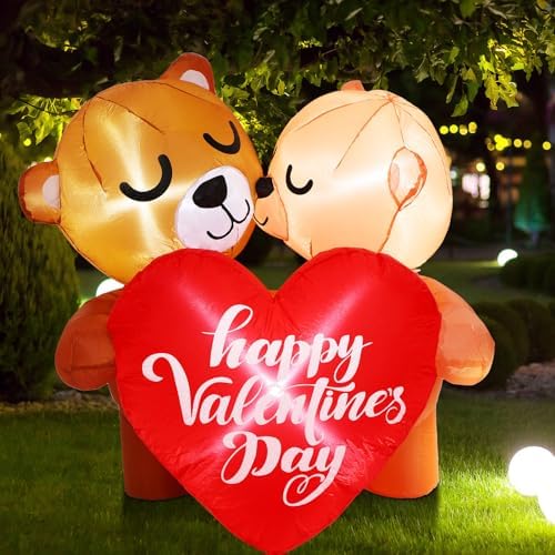 Gemscream 4ft Valentines Inflatables Outdoor Decoration