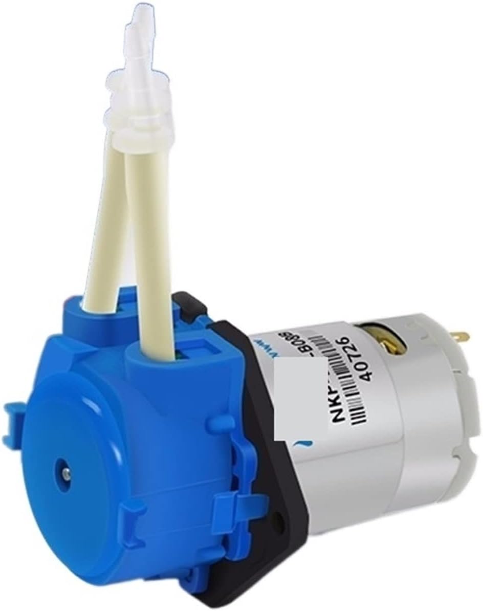 XYOTIC Bomba de Refuerzo de Agua Cabezal dosificador de Bomba peristáltica de Bomba dosificadora de 12 V/24 V CC con Conector ForAquarium Lab Analytic (Color : Blauw, Size : 24V-B08B)