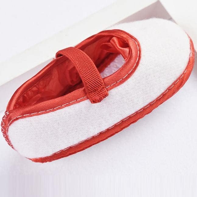 Miniatura 4 de Zapatos elásticos para caminar con lazo para niños y niñas rojo 13 13
