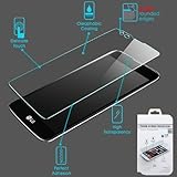 LG K8 Temper Glass, LG Phoenix 2, LG Escape 3 Ballistic Nano Tempered Glass Screen Protector - Scratch Free Ultra Slim 0.3mm Guard, Temper Glass Gel Case For LG K8, LG Phoenix 2, LG Escape 3