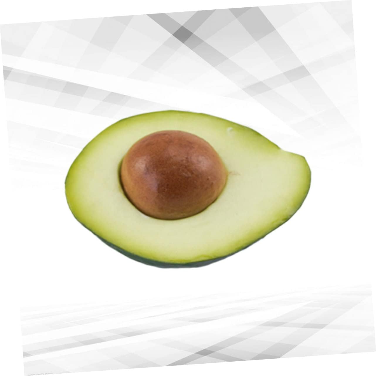 Cabilock 3pcs Avocado Ornament Artificial Fruit Props Display Cabinet Decoration Home Gadget image 2