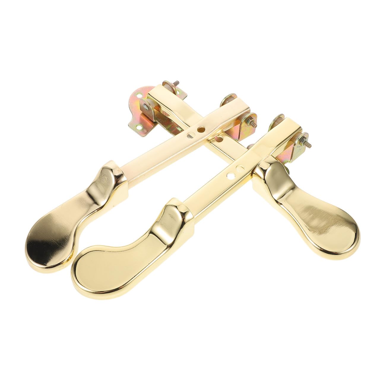 Pack Sustain Pedal für Aufrechtes Klavier, Goldfarben, Metall