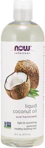 NOW aceite de coco lĂquido 16 onzas NOW aceite de coco lĂquido 16 onzas