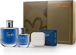 Presente Biografia Clássico Masculino com miniatura e sabonete