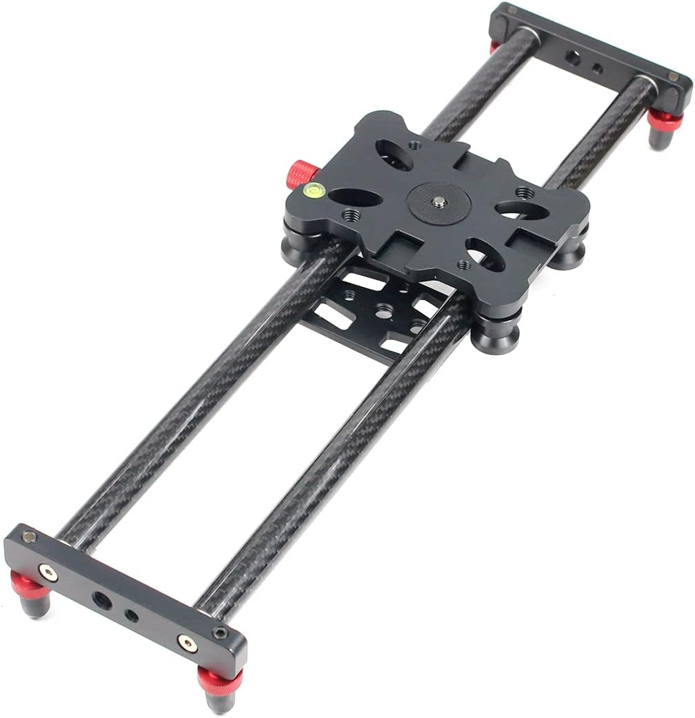 FEICHAO 40cm Photography Track Slider Max Load 3kg Smooth Rail Track for Phone Micro SLR Camera