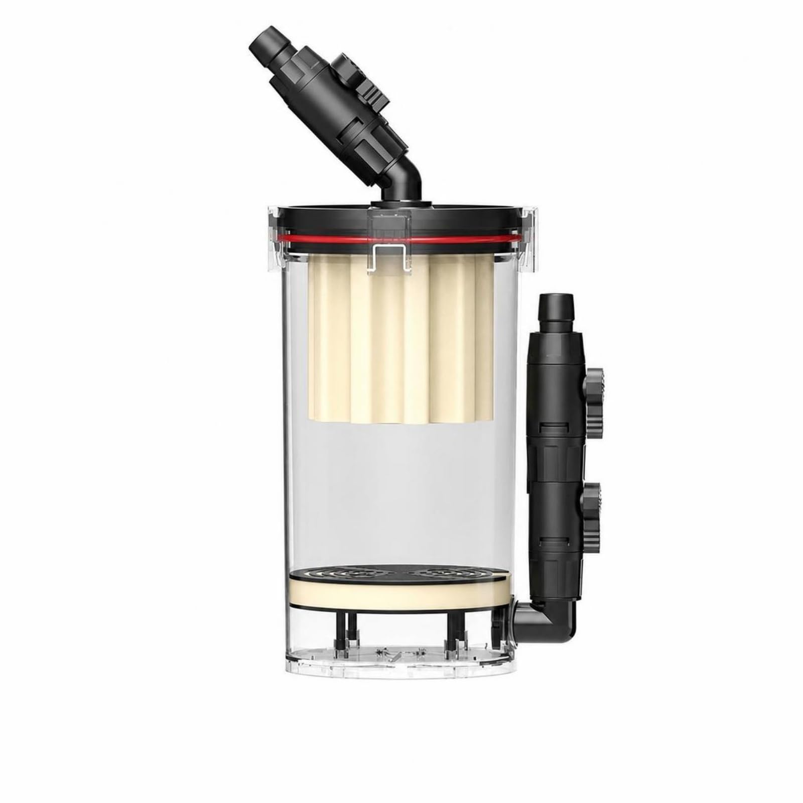 KESOTO Filtro Exrior Vaso Cilíndrico | Prefiltro Vaso, Exrno, para Peceras, Acuaristas, No 2 Prefiltro A