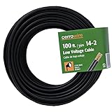 Cerrowire 241-1402C 100-Feet 14/2 Low Voltage Underground Landscape Lighting Cable