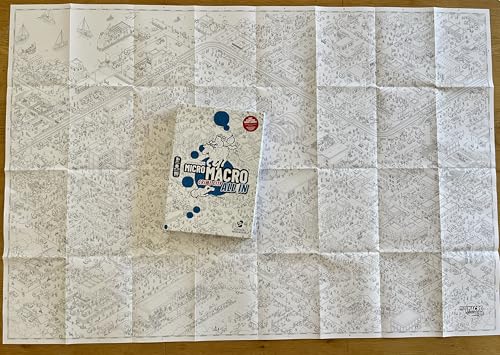 Stadtkrimis Exit Escape Stadtführung EDITION SPIELWIESE, MicroMacro: Crime City – All in, exciting Crime Game, Perfect for Thrilling Criminal Hunts, for 1-4 Players Aged 10 and up, in englischer Sprache!