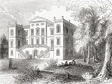 Villa residenza del Papa di Alexander Pope a Twickenham Londra Inghilterra visto qui nel 19 ° secolo. Alexander Pope 1688 1744. Poeta traduttore inglese e satirista del periodo augusteo. Da Cassell's