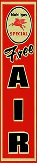 Mobilgas Free Air Retro Metal Sign Aluminum Vintage Antique Style Wall Tin Plaque For Garage Man Cave Cafe Bar Pub Home Decoration