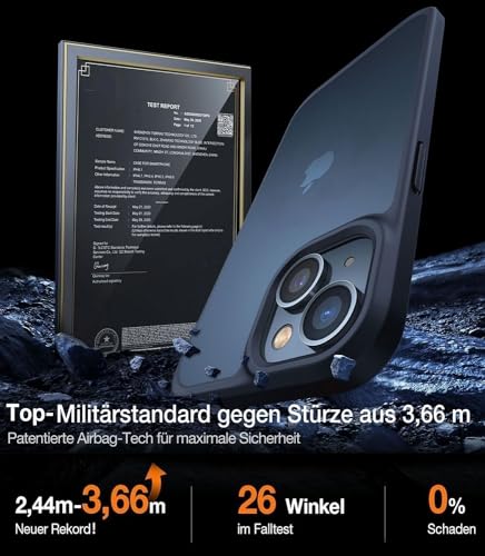 Torras iPhone 13 Outdoor Hülle mit militärischem Schutz