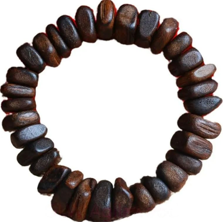 Bracelet bois d'agar perles prière bouddhistes Manilaw 25g