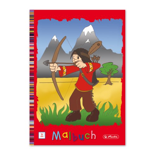 Preisvergleich Produktbild Malbuch A4 24 Seiten