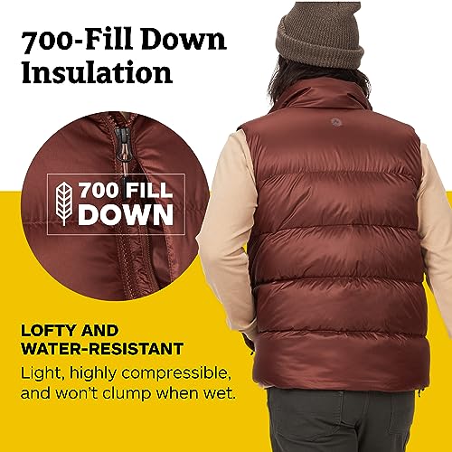Image of MARMOT Men's Guides Down Vest - 700-Fill Insulated, Water-Resistant, Lightweight Puffer