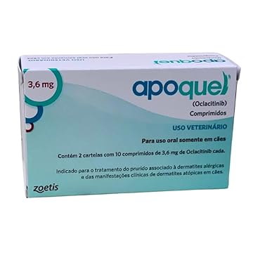 Combo 2 caixas Apoquel Dermatológico 3,6mg - Zoetis