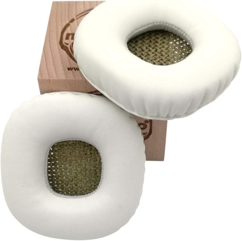 Replacement Ear Pads Cushion Kit - for Marshall Major II/I On Ear Pro Stereo | Headphones Repair Parts Earpads (White)