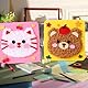 TECHEEL DIY Stickpuppen-Set Nähset Kinder Nähspass für Kinder Nähset Pädagogisches Nähen Wolltiere Nähen DIY EducationalNäh Set Craft Geschenk mit Nähwerkzeugen