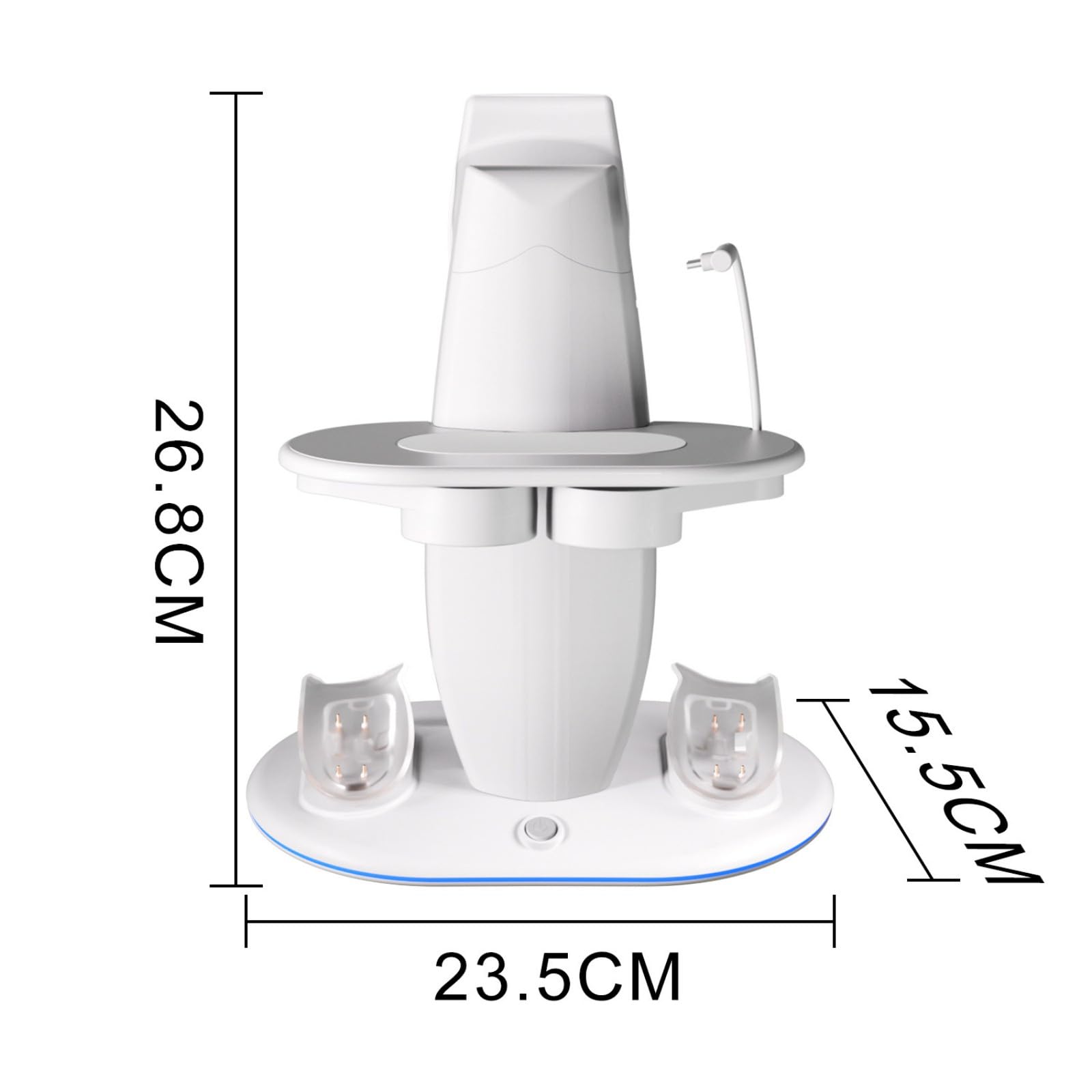 Base di ricarica per cuffie 3S/3/2 Controller Supporto di ricarica con accessori luce LED Stazione di ricarica rapida
